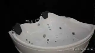 Whirlpool Eckbadewanne Hamburg www.whirlpool-discount.de