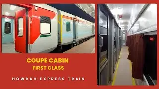 Glimpse of Coupe Cabin in First Class AC Coach of Rajendra Nagar- Howrah Express Train - Train 12351