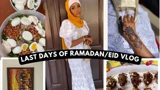 Last days of Ramadan + Eid vlog// going all out for my family 💛🌼
