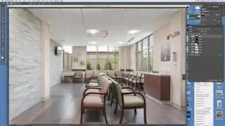 Commercial Interiors Light Painting