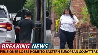 BREAKING NEWS: PENSIONER LOSES LONDON HOME TO EASTERN EUROPEAN SQUATTERS