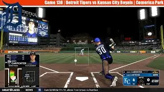 MLB The Show 25 | Detroit Tigers vs Kansas City Royals | Game 130