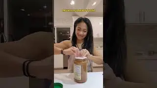 Easy nut butter hack - with convenient access all the way to the 