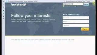 Twitter Hack Web Page