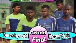 Final Tie-Breaker// Barosloya Jaldega Vs Kharwa Toli // Vijay Club Bagdega Football.