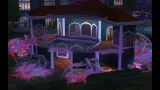 Neon Love Bushes #thesims4  #speedbuild  #sims4  #sims4builder  #sims4build  #eagames