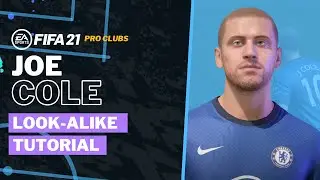FIFA 21 - JOE COLE Pro Clubs Look alike Face Tutorial | Create COLE FIFA 22 Hero Card