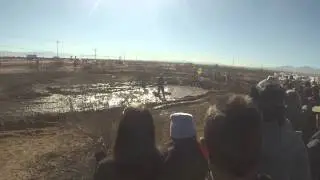 2015 Adelanto GP mud jump crash