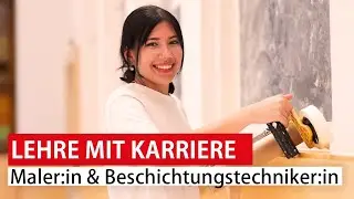 Karriere mit Lehre - Malermeister:in und Beschichtungstechniker:in