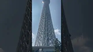 Here in Japan, by train and Uber towards the Sky Tree Tower #skytreetower #tokyo 8/26/2025 #japan