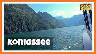 Alpes Bávaros: Lago del Rey KONIGSSEE en barco | Baviera 10# | Alemania | Deutschland HD