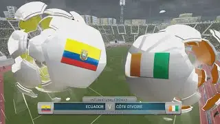 ECUADOR vs COTE DIVOIRE - FIFA 14