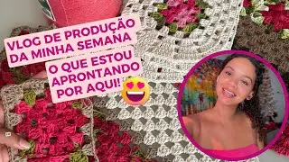 ✅ROTINA DE UMA CROCHETEIRA/UMA SEMANA COMIGO PRODUZINDO CROCHÊ 🧶 #crochet #vlog