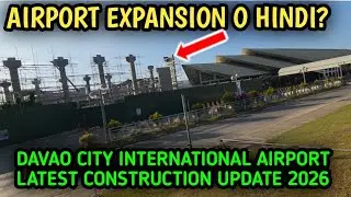 DAVAO CITY AIRPORT BUILDING CONSTRUCTION UPDATE FIRST QUARTER OF 2026