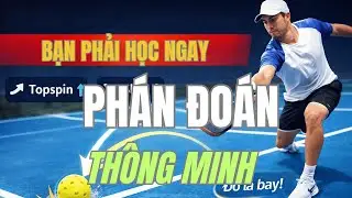 BÍ QUYẾT PHÁN ĐOÁN THÔNG MINH TRONG PICKLEBALL – THẮNG TRƯỚC KHI BÓNG QUA LƯỚI 🧠🏓