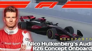 Audi R26 Concept Onboard + Trackside view | Monoposto