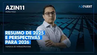 AZIN11 | Resumo de 2025 dos Fundos de Infraestrutura