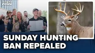 FULL VIDEO: Gov. Shapiro signs bill to repeal Sunday hunting ban in Pennsylvania