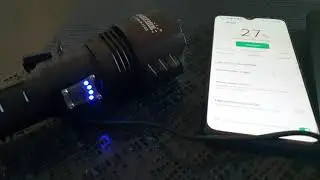 p160 flashlight not charging
