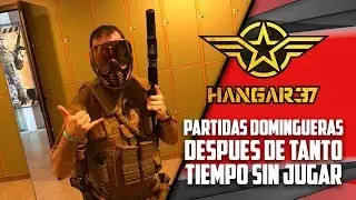 PARTIDAS Domingueras en HANGAR 37 // Airsoft // Lander Stars