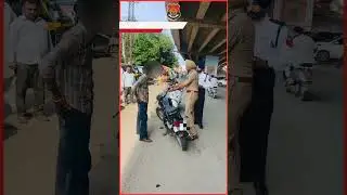 👮🚨 bullet ka 35000 ka chalan Ho Gaya 😂🤣🚀 #rohitdingaan #trending #splendor #bulletlover #modified