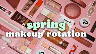 SHOP MY STASH 🌷&nbsp;monthly makeup rotation + grwm