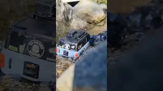 more water fun #scx30 #axialadventure #orangecrawlers