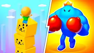 Cube Surfer VS Punchy Race 🔥 Max Level SpeedRun Gameplay (Android,iOS) NEW UPDATE Ep 800