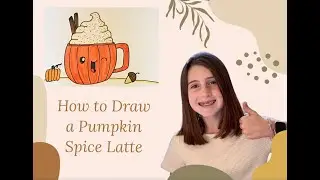 How to Draw a Pumpkin Spice Latte