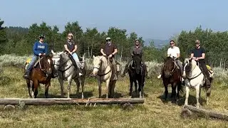 Horseback Riding with Turpin Meadow Ranch (Wyoming, USA)