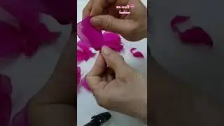 How to make a nylon stocking 🌹 flower/ Rose flowers 🌹