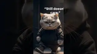 The Most Rebellious Cat Ever #petshorts #funnycats #shorts