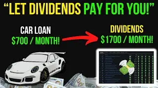 Pay Your Car Loan With DIVIDENDS! (How Many Shares You NEED!)