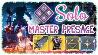 Solo Flawless Master Presage Exotic Quest - Hunter - Season Of The Chosen - Destiny 2 Commentary