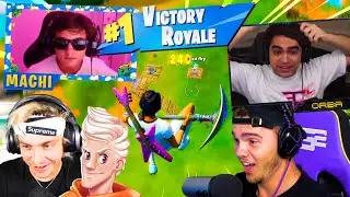 Famous YouTubers React to my BEST TRICKSHOTS! (FaZe, McCreamy, Randumb, SoaR Dylan)