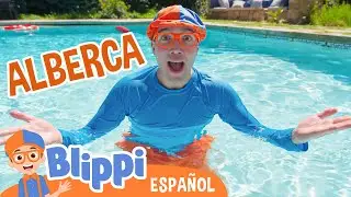⭐NUEVO⭐ Blippi en un divertido día de alberca | Blippi Español