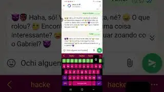Conversando com a minha ia falando que eu era hacker
