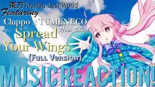 VERY KAWAII💖🪽東方TouHou LostWorld Ft. Cluppo X TUMENECO - Spread Your Wings | Music Reaction🔥