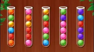 Woody Sort: Ball Sort Puzzle - Levels 96 to 101 Solution
