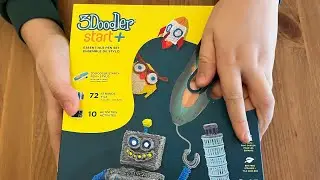 Unboxing 3Doodler Start+ | How to Use a 3D Printing Pen for Beginners #3dpen #gadgets