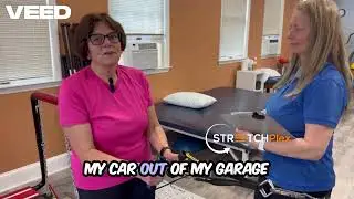 She can now push her car out of her own garage!