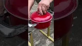 Make corn grinder at home #diy #grindermachine #tips #make