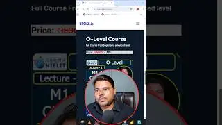 O Level computer course 100% Free full course #olevel #nielit