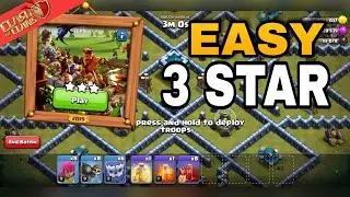 Best way to 3 star 2019 challenge!! (clash of clans) 10th anniversary challenges