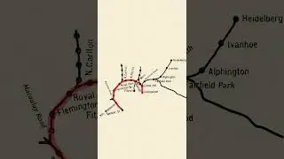My 19th Century Melbourne Train Timetable!