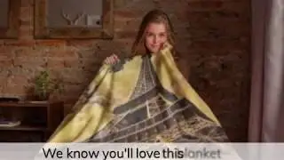 Paris Blanket Throw | Where Can I Find A Cozy Fleece Blanket? | Paris Fleece Throw Blanket