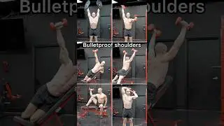 Bulletproof shoulders! Here are some exercises to improve shoulder health & function.