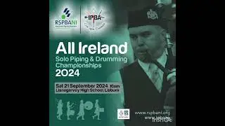 J Murphy All Ireland Solo Drumming 2024
