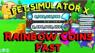 Pet Simulator X Rainbow Coins Fast | Funzone