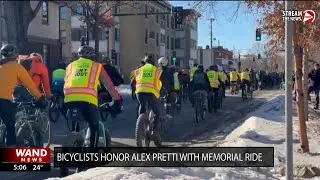 Memorial bike ride for Alex Pretti held